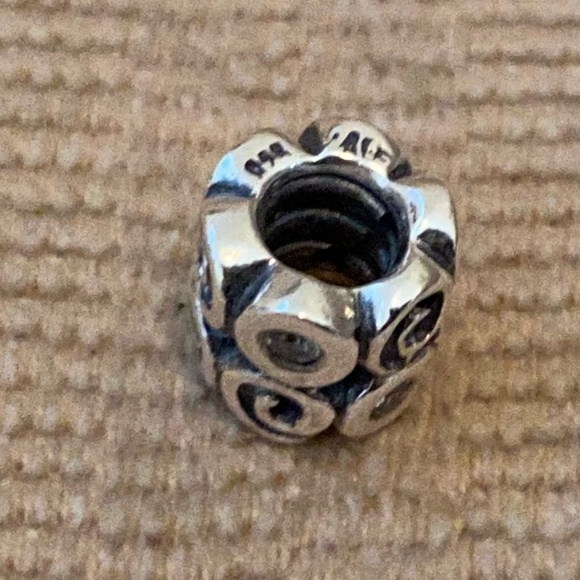 Pandora Swirlies Cz Charm - Picture 10 of 13